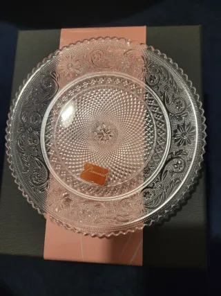 Baccarat Piattino Vetro Trasparente