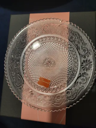 Baccarat Piattino Vetro Trasparente
