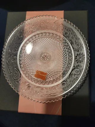 Baccarat Piattino Vetro Trasparente