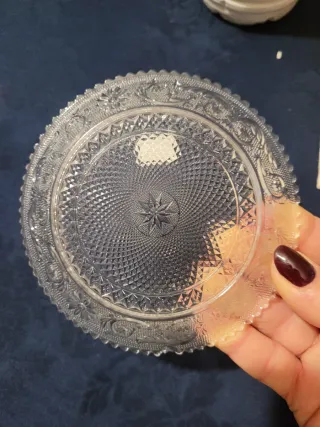 Baccarat Piattino Vetro Trasparente