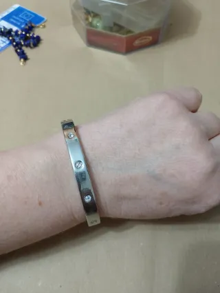 Bracciale vintage con cristalli