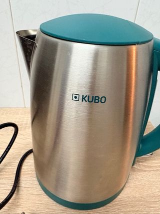 Hervidor de agua acero inoxidable KUBO 1,7 litros