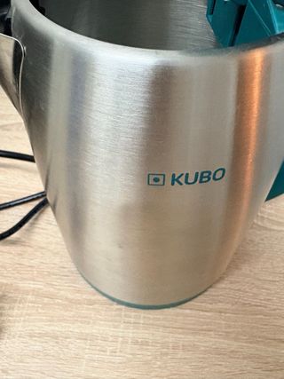 Hervidor de agua acero inoxidable KUBO 1,7 litros
