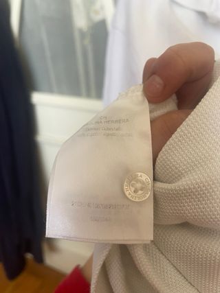 Polo Carolina Herrera Blanco