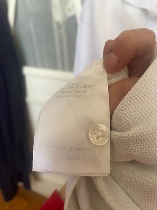 Polo Carolina Herrera Blanco