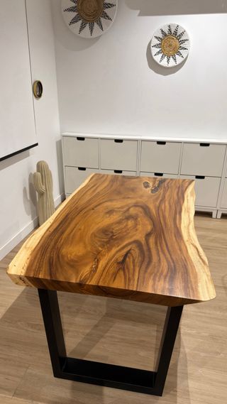 Mesa de comedor madera Saman Suar