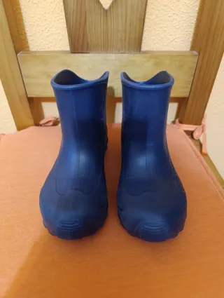 Botas de agua infantiles azul