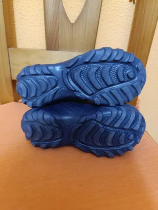 Botas de agua infantiles azul