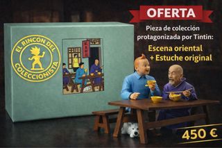 Figura plomo Tintín