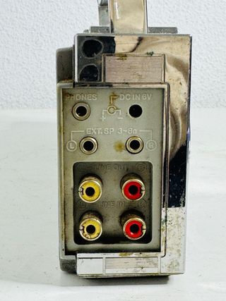 Radio Portátil Sanyo M-X66 con Reproductor de Cass