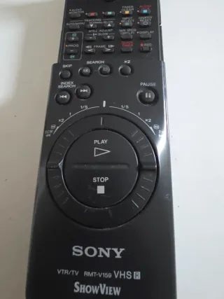 Mando Sony RMT-V159 VHS / TV ShowView