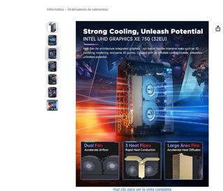 Mini PC ACEMAGIC Core i9 32GB RAM Windows 11 nuevo
