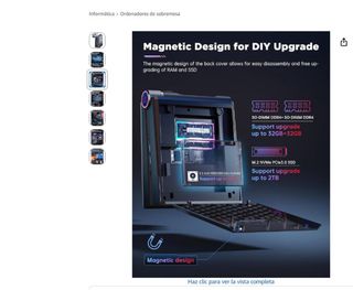 Mini PC ACEMAGIC Core i9 32GB RAM Windows 11 nuevo