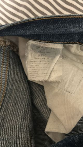 Pantalón Vaquero Carhartt