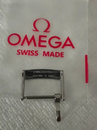 Hebilla Omega 18mm Plata