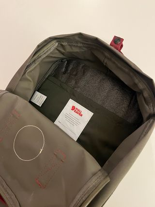 Zaino Fjallraven Kanken 16L Verde Rosso