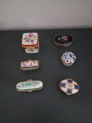 Cajitas de porcelana decoradas