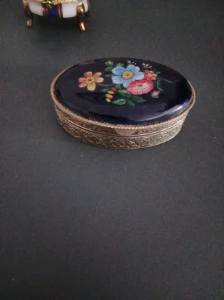 Cajitas de porcelana decoradas