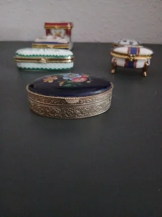 Cajitas de porcelana decoradas