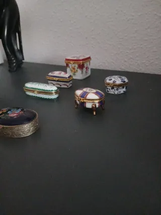 Cajitas de porcelana decoradas