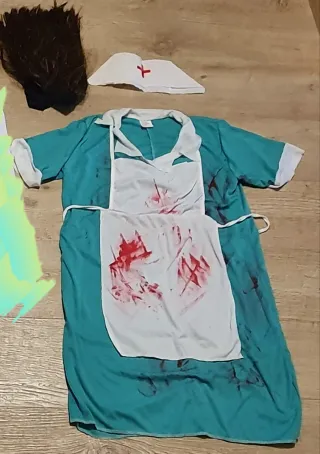 Disfraz Enfermera Sangrienta Talla Única