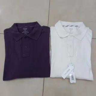 Set 2 Polo Uomo Manica Lunga Tg S