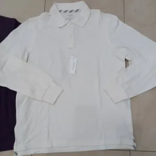 Set 2 Polo Uomo Manica Lunga Tg S