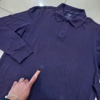 Set 2 Polo Uomo Manica Lunga Tg S