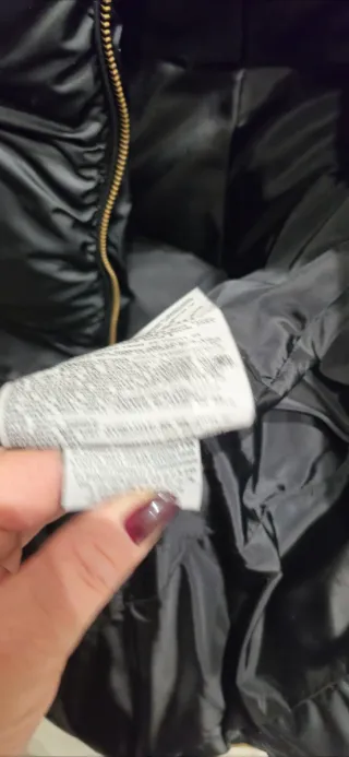 Piumino Marlboro Classics donna tg 46 nero