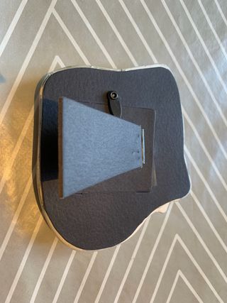 Portafotos bebé zapato azul