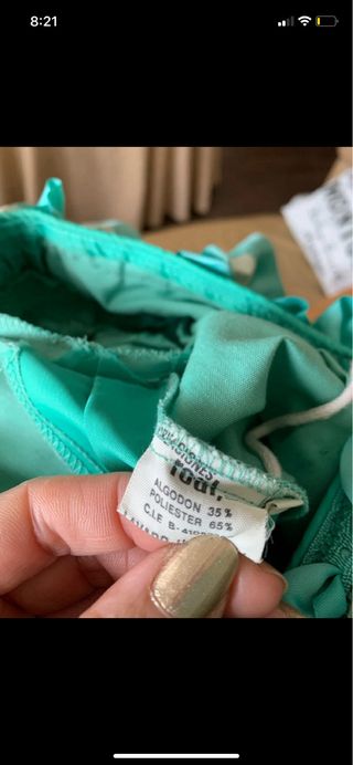 Traje Flamenca Niña. Talla 7(mirar medidas).