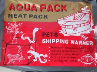 10 unidades Aqua Pack Heat Pack para Mascot