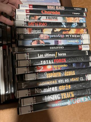 (K) unas cien películas en DVD de cine moderno, cl