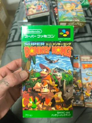 Super Famicom Donkey Kong 1, 2, 3
