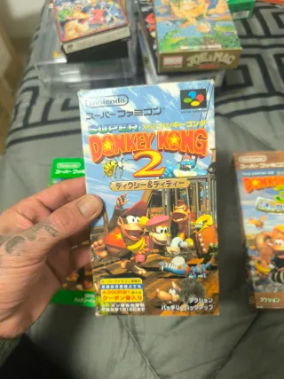 Super Famicom Donkey Kong 1, 2, 3