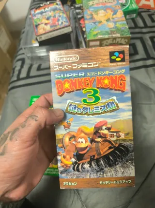 Super Famicom Donkey Kong 1, 2, 3