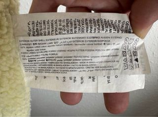 Chaqueta vaquera forrada Pull&Bear Talla M