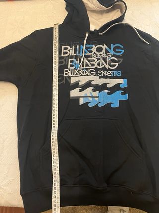 Sudadera Billabong Negra con Diseño