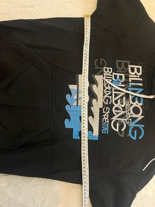 Sudadera Billabong Negra con Diseño