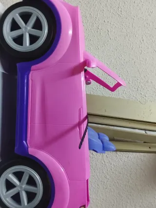 Coche de juguete Barbie rosa