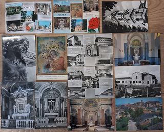 13 Cartoline Ostra (Ancona) non viaggiate