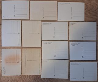 13 Cartoline Ostra (Ancona) non viaggiate