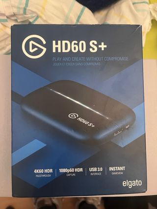 Capturadora Elgato HD60 S+