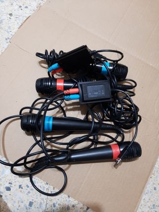 Micrófonos PlayStation Singstar