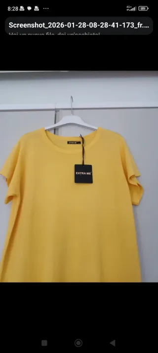 Set pantalone + maglia nuovi con cartellino.