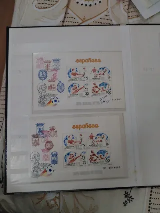 Francobolli Andorra Coppa del Mondo Calcio 1982