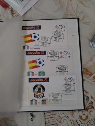 Francobolli Andorra Coppa del Mondo Calcio 1982