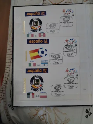 Francobolli Andorra Coppa del Mondo Calcio 1982