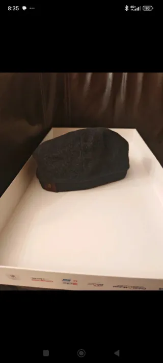 Gorra Stetson Negra Talla 55 Orejeras