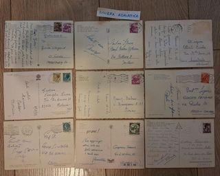 9 Cartoline Riviera Adriatica Paesaggi